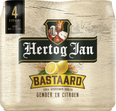 Hertog Jan bastaard set van 4 blikjes van 33cl