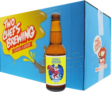 Funky Falcon doos van 24 flesjes á 0,33 liter