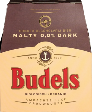 Budels Malty Dark 0,0% set van 6 flesjes á 0,30 liter