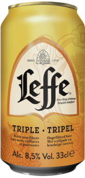 Leffe Tripel blikje van 0,33 liter