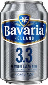 Bavaria Premium Lager blikje van 0,33 liter