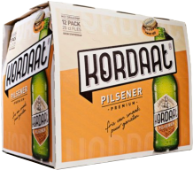 Kordaat Pilsener 12pack met flesjes van 25cl
