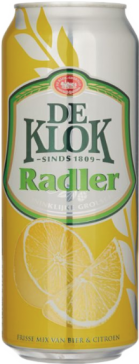 De Klok Radler blik van 0,50 liter