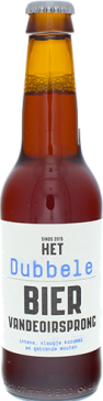 Dubbele bier vandeoirsprong flesje van 33cl