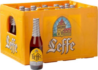 Leffe Blond 0.0 krat met 24 flesjes van 33cl