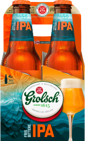 Grolsch IPA 4pack met flesjes van 30cl