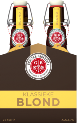Grolsch Blond Duopack Beugelflessen