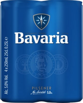 Bavaria 4pack met blikjes van 25cl
