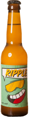 Ripple fles á 0,33 liter