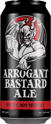 Stone Brewing Arrogant Bastard Ale blik van 0,5 liter