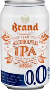 Brand IPA 0.0% blikje van 33cl