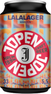 Jopen LaLaLager blikje van 33cl
