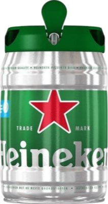 Heineken 5 liter tapvat