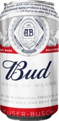 Bud blikje van 33cl