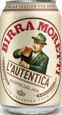 Birra Moretti blik van 33cl