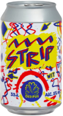 Oedipus Strip witbier blikje van 33cl