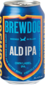 Ald IPA blikje van 33cl