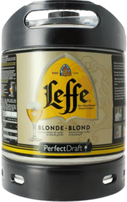 Leffe Blond Perfect Draft fust van 6 liter
