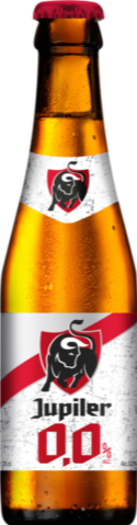 Jupiler 0.0 flesje van 25CL
