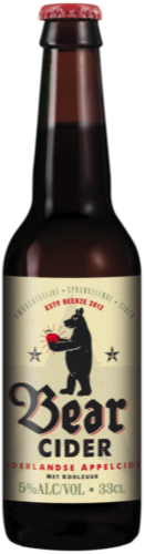 Bear Cider flesje van 33CL