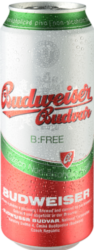 Budvar blik van 50CL