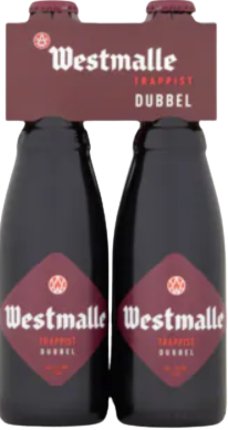 Westmalle Dubbel 4pack met flesjes van 33cl