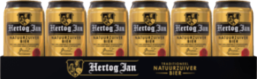Hertog Jan pils Tray met 24 blikjes van 33cl