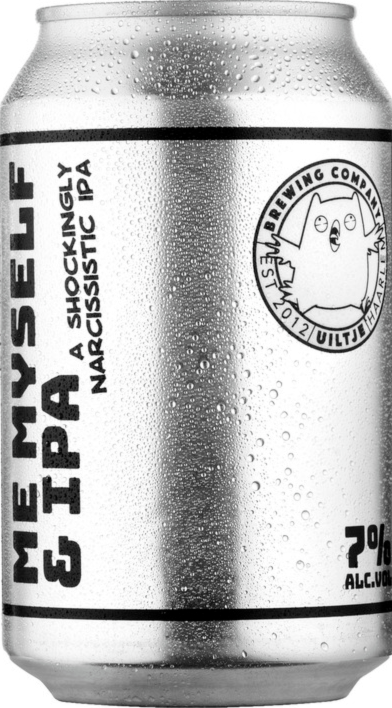 Uiltje Brewing Me, Myself and IPA blikje van 33cl