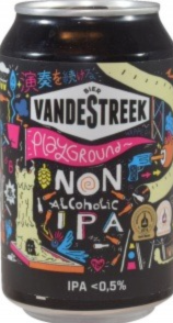 Vandestreek Playground non alcoholic IPA blikje van 33cl