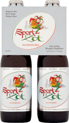 sportzot 4pack met flesjes van 33cl