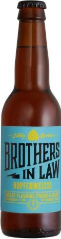 Brothers In Law Hopfenweisse flesje van 33cl