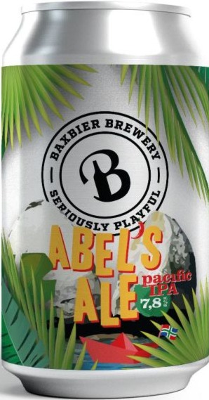 Bax Abel's Ale blikje van 33cl