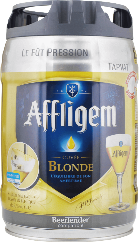 Affligem Blond Tapvat van 5 liter