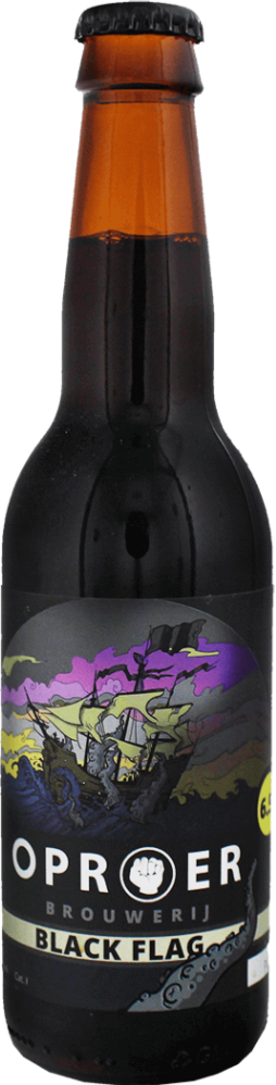 Oproer Black Flag flesje van 33cl