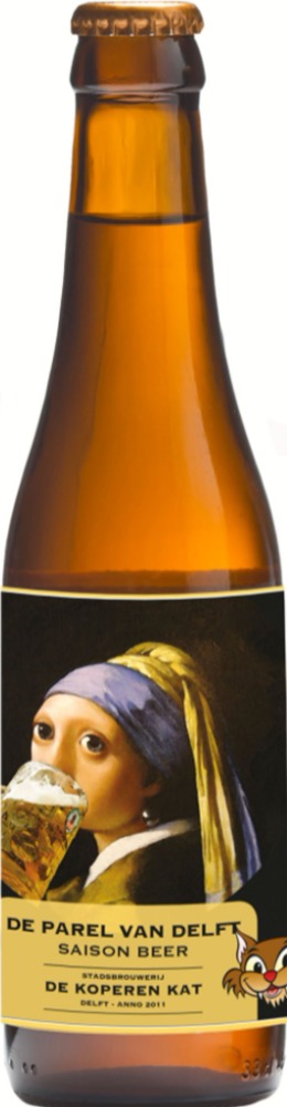 Parel van Delft fles á 0,33 liter