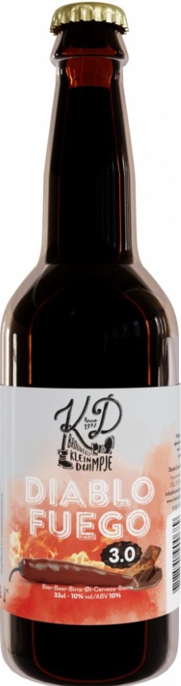 Klein Duimpje Diablo Fuego flesje van 33cl