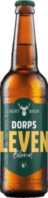 Hert Bier Dorps Leven flesje van 33cl
