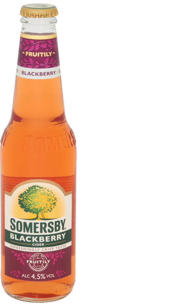 Somersby Cider Blackberry flesje van 33cl
