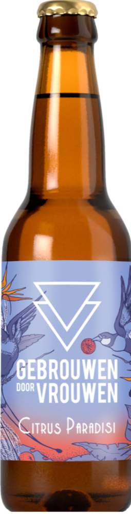 Gebrouwen door Vrouwen Citrus Paradisi flesje van 33cl