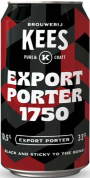 Brouwerij Kees Export Porter 1750 blikje van 33cl