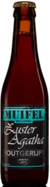 Muifelbrouwerij Zuster Agatha Houtgerijpt flesje van 33cl