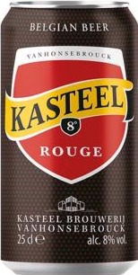 Kasteel Rouge blikje van 33cl