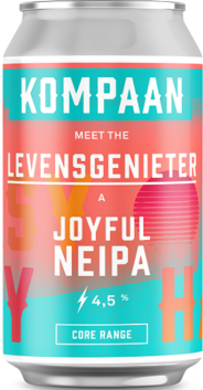 Kompaan Levensgenieter blikje van 33cl