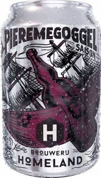 Homeland Pieremegoggel blikje van 33cl