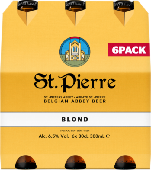 St. Pierre Blond sixpack met flesjes van 30cl