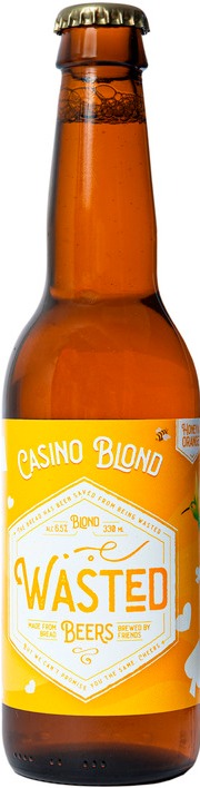 WASTED Beers Casino blond flesje van 33cl