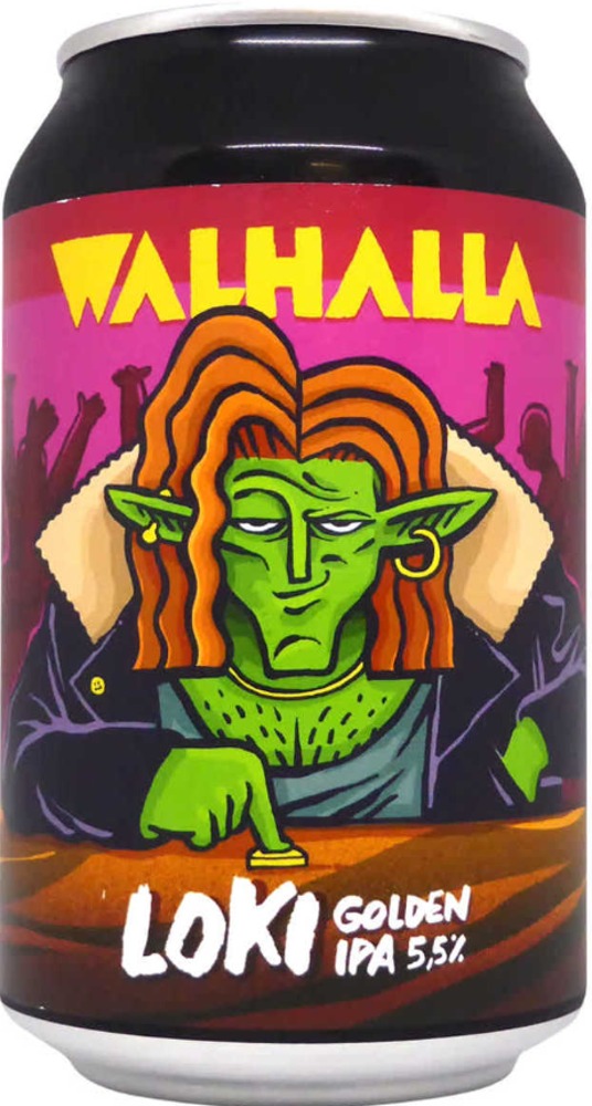 Walhalla Loki blikje van 33cl