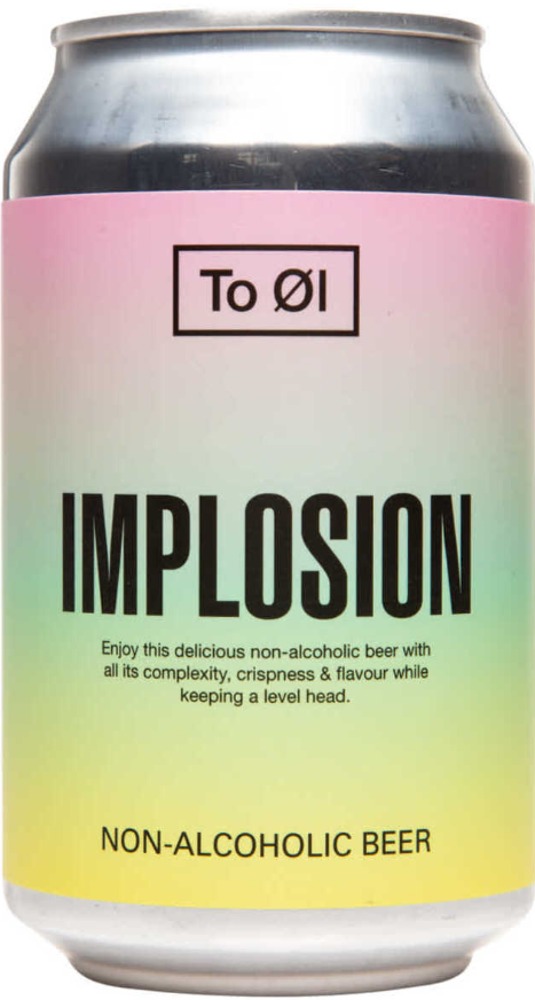 To Øl Implosion blikje van 33cl