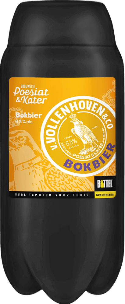 Van Vollenhoven Bokbier SUB Vat van 2 liter