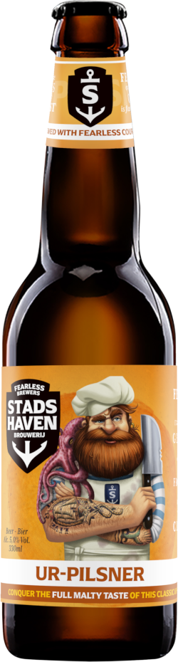 Stadshaven UR pilsner flesje van 33cl